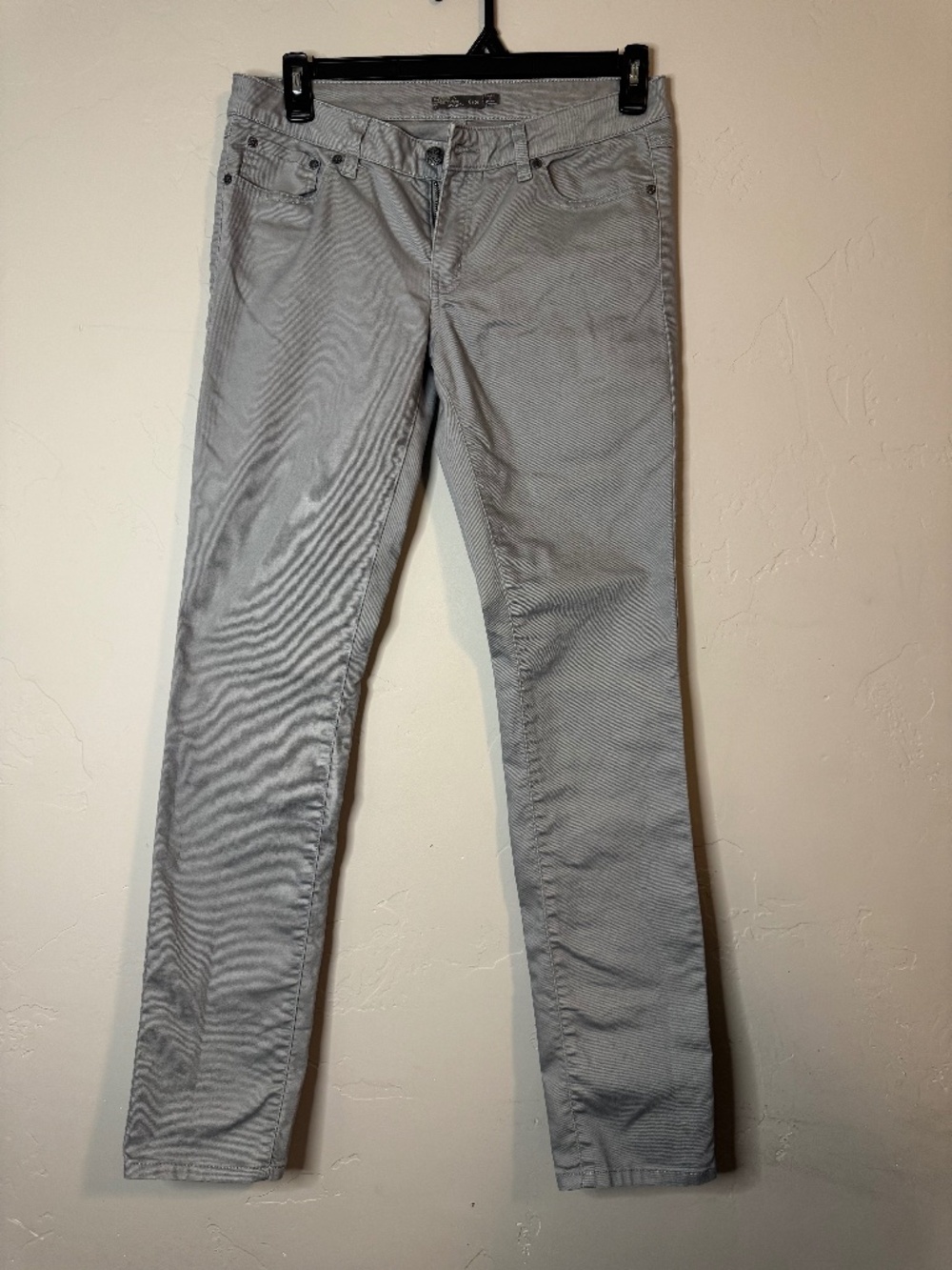 PrAna Women's Gray Straight Jeans, Size 10/30